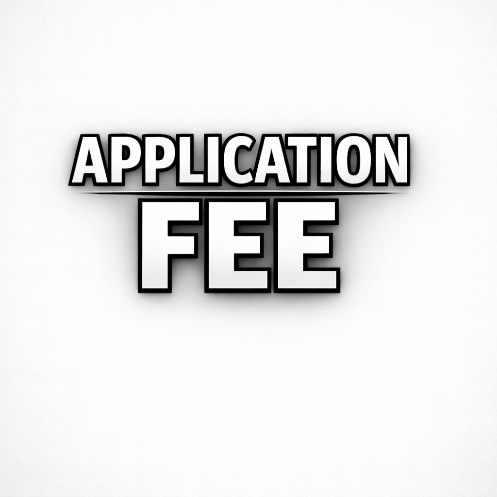 Application fee